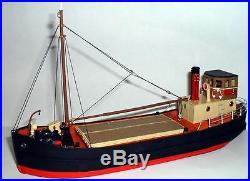 Clyde Puffer 68ft Waterline versionOO Scale UNPAINTED Kit MB1a Langley Models
