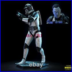 Cody Star War 3D Printing Figure Unpainted Model GK Blank Kit Sculpture Stock
