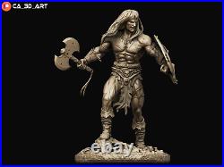 Conan Resin 3D Print Model Garage Kit Figure Sculpture