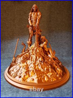 Conan Resin Sculpture Statue Model Kit size choices! Unpainted/Unassembled