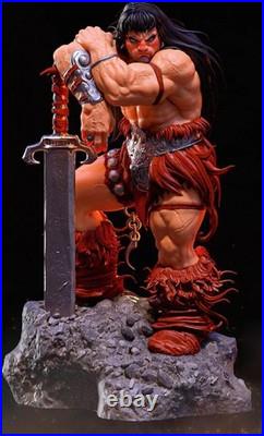 Conan Simon Bisley 3D Print Garage Kit Figure Model Kit Unpainted Unpainted GK