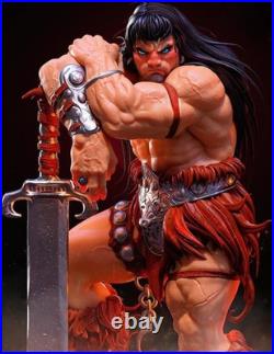 Conan Simon Bisley 3D Print Garage Kit Figure Model Kit Unpainted Unpainted GK