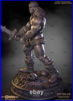 Conan The Destroyer Unpainted Figure Model GK Blank Kit 32cm New Toy In Stock