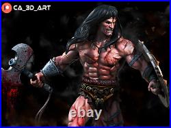 Conan the barbarian 1/6 3D printed unpainted unassembled resin model kit