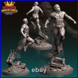 Cosmic Boy Resin Sculpture Statue Model Kit Unpainted/Unassembled