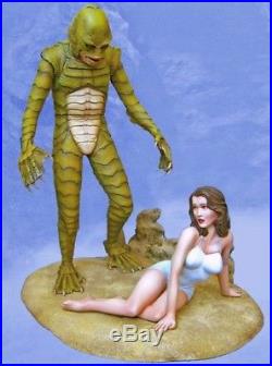 Creature from the Black Lagoon resin 1/7 scale with Julie RARE unbuilt