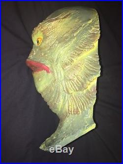 Creature from the Black Lagoon resin lifesize head bust universal studio monster