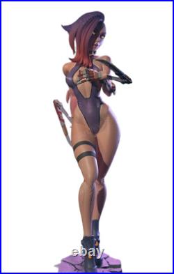 Cyber Girl Sexy 3D Printed Model Unpainted Unassembled GK
