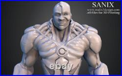 Cyborg Resin Sculpture Statue Model Kit DC size choices! Unpainted/Unassembled