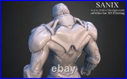 Cyborg Resin Sculpture Statue Model Kit DC size choices! Unpainted/Unassembled