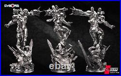 Cyborg Sculpture DC Universe resin scale model kit unpainted 3d print