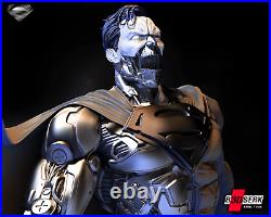 Cyborg Superman Sculpture DC Universe resin scale model kit unpainted 3d print