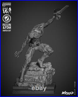 Cyclops Zombie Resin Sculpture Statue Model Kit Marvel Unpainted/Unassembled