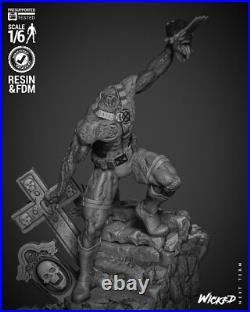 Cyclops Zombie Resin Sculpture Statue Model Kit Marvel Unpainted/Unassembled