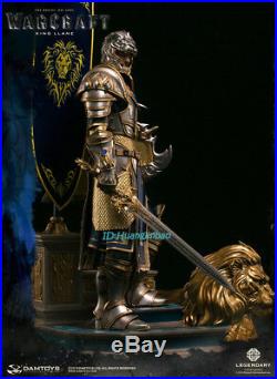 DAM TOYS DMLW08 Llane Wrynn I Warcraft King Llane Figurine Statue Gagrage Kit GK