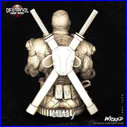 DEADPOOL Bust 14 Scale Marvel Avengers X-Men Statue Resin Model Kit Sculpture