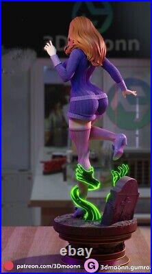 Daphne 1/4 Unpainted GK Model 3D Print Figure Unassembled Blank Resin Kits 55cmH