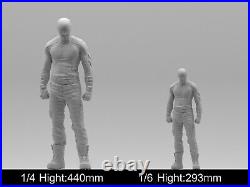 Daredevil Figure Resin Model 3D printing Unpainted Unassembled GK Kit