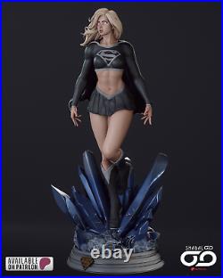 Dark Supergirl 1/6 Scale Sexy & Powerful Figure 12K High-Detail Resin Print