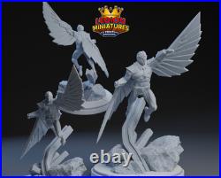Darkhawk Resin Sculpture Statue Model Kit Unpainted/Unassemble
