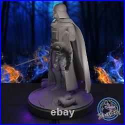 Darth Vader Death To Ewok 12 Figure Custom Resin Model Kit DIY Paint