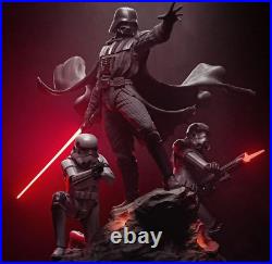Darth Vader Resin Sculpture Statue Model Kit Star Wars Unpainted/Unassembled