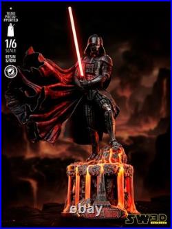 Darth Vader Resin Sculpture Unpainted & Unassembled