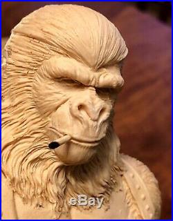 Deadeye Ape Bounty Hunter Planet of the Apes 1/6 resin model kit Nagle