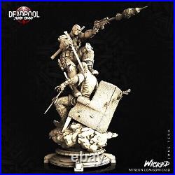 Deadpool resin scale model kit unpainted 3d print