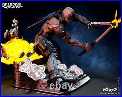 Deadpool resin scale model kit unpainted 3d print