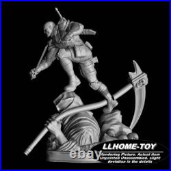 Deathstroke Resin 16 Scale Model Kit Unpainted 3d Print Statue Figure