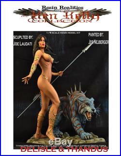 Delisle and Thandus resin model kit Ken Kelly collection 1/6 scale spike tiger
