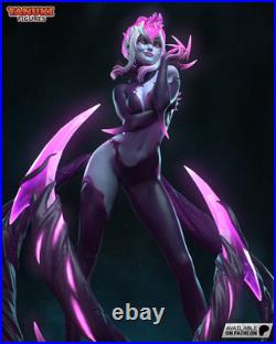 Demon Seductress Resin Model Kit 3D Printed Unpainted Fan Art 1/6 scale