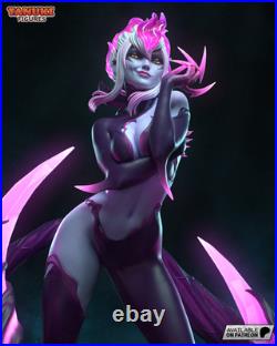 Demon Seductress Resin Model Kit 3D Printed Unpainted Fan Art 1/6 scale