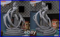 Demon Seductress Resin Model Kit 3D Printed Unpainted Fan Art 1/6 scale