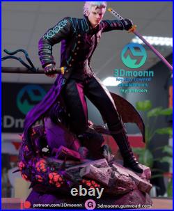 Devil May Cry, Vergil, 220mm 12K Resin Model Kit Painted 3d Printed DIY Figure Devil May Cry, Vergil, 220mm 12K Resin Model Kit Painted 3d Printed DIY Figure