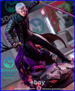 Devil May Cry, Vergil, 220mm 12K Resin Model Kit Painted 3d Printed DIY Figure