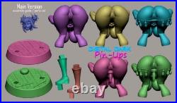 Digital Dark Pin-Ups NSFW Himiko Twerking Resin (14-124 scale) Figure