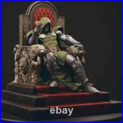 Dr. Doom Throne Resin Sculpture Statue Model Kit Fantastic Four Unpainted/Unass