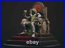 Dr. Doom Throne Resin Sculpture Statue Model Kit Fantastic Four Unpainted/Unass