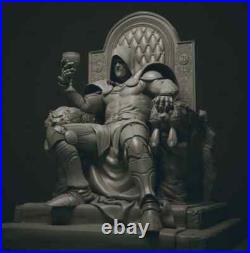 Dr. Doom Throne Resin Sculpture Statue Model Kit Fantastic Four Unpainted/Unass