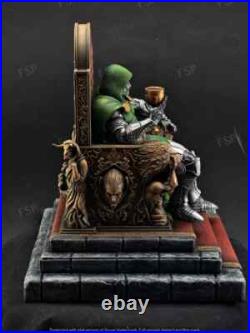 Dr. Doom Throne Resin Sculpture Statue Model Kit Fantastic Four Unpainted/Unass