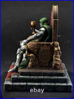 Dr. Doom Throne Resin Sculpture Statue Model Kit Fantastic Four Unpainted/Unass