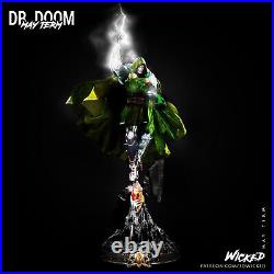 Dr. Doom resin scale model kit unpainted 3d print