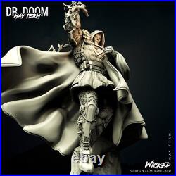 Dr. Doom resin scale model kit unpainted 3d print