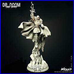 Dr. Doom resin scale model kit unpainted 3d print