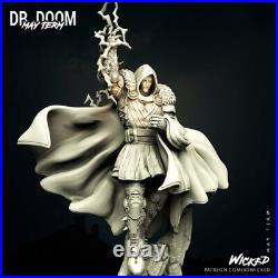 Dr. Doom resin scale model kit unpainted 3d print