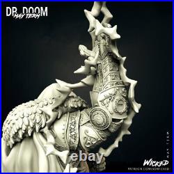 Dr. Doom resin scale model kit unpainted 3d print