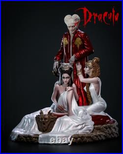 Dracula & His Brides Resin Sculpture Statue Model Kit Unpainted/Unassembled
