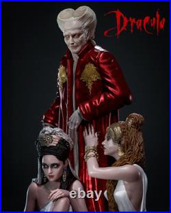 Dracula & His Brides Resin Sculpture Statue Model Kit Unpainted/Unassembled